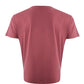 Elegant Red Cotton T-Shirt with Tiger Motif