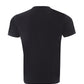 Chic Black Cotton Tiger Print Tee