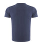 Electric Blue Cotton Tiger Print Tee