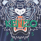 Elegant Kenzo Blue Tiger Print Tee
