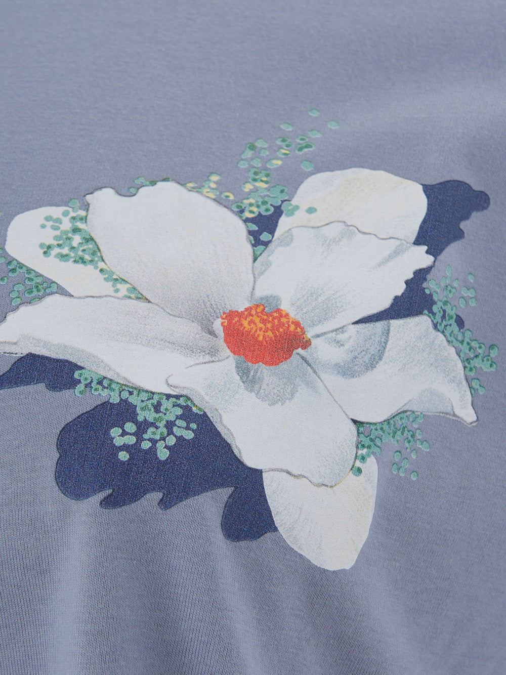 Chic Light Blue Floral Kenzo Tee