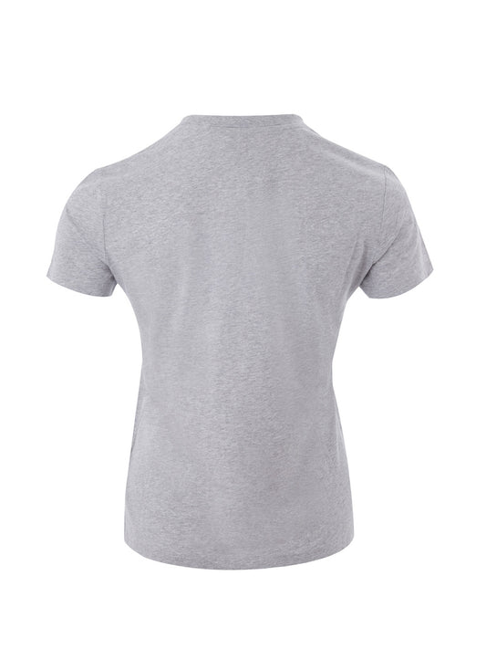 Stylish Grey Eye Print T-Shirt