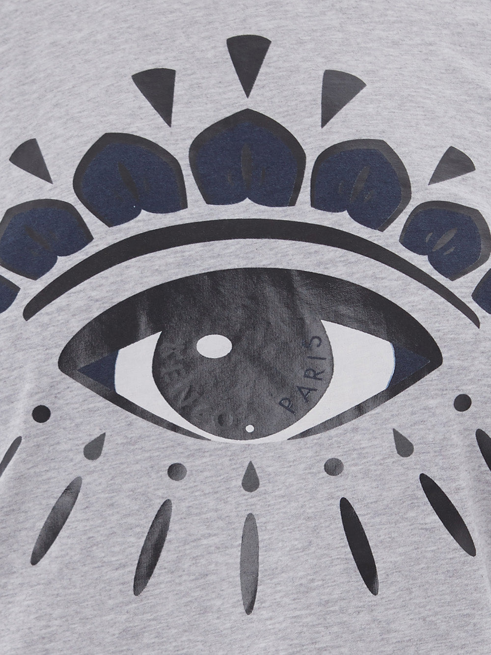 Stylish Grey Eye Print T-Shirt