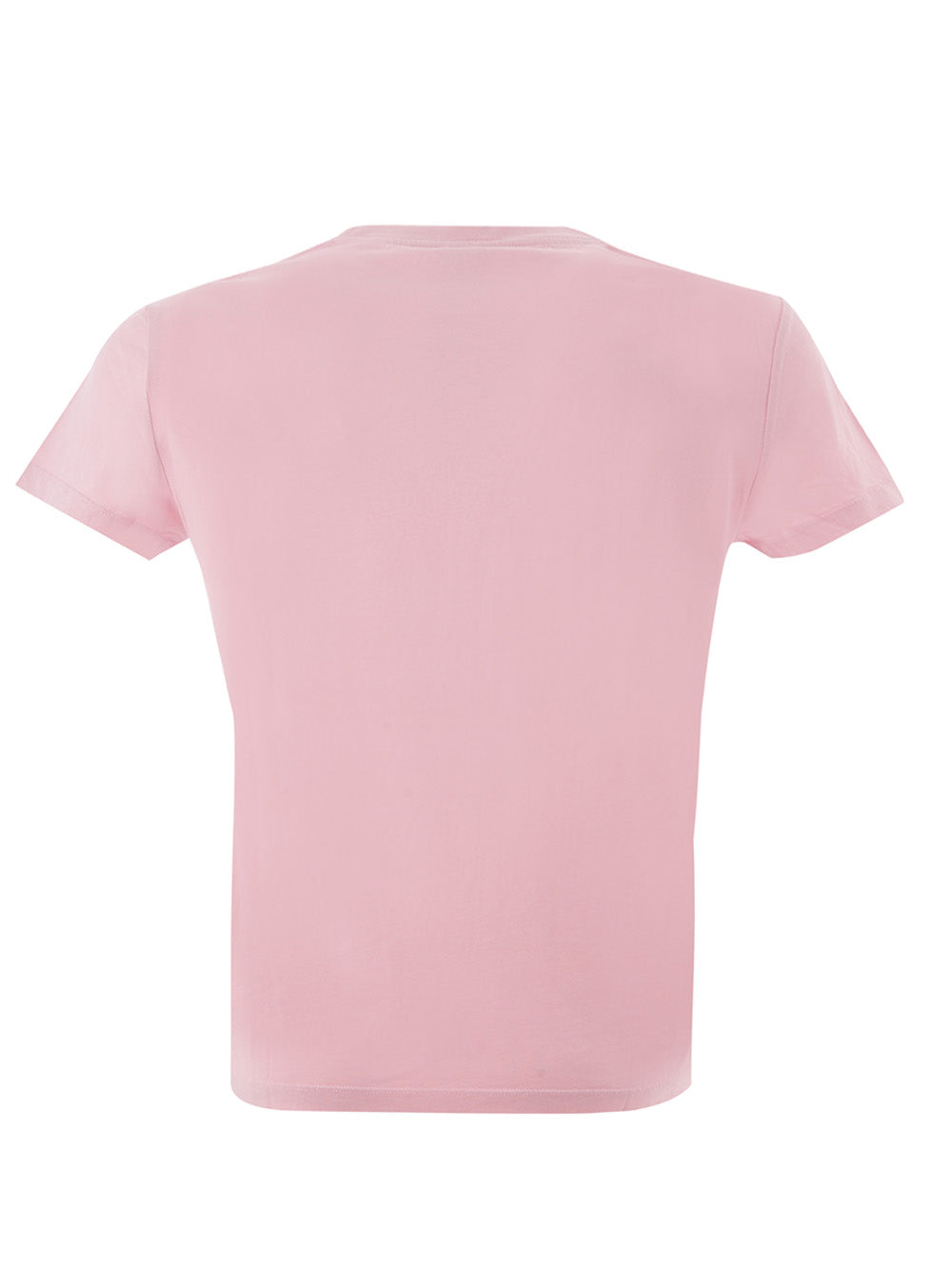 Chic Pink Tiger Print Cotton Tee