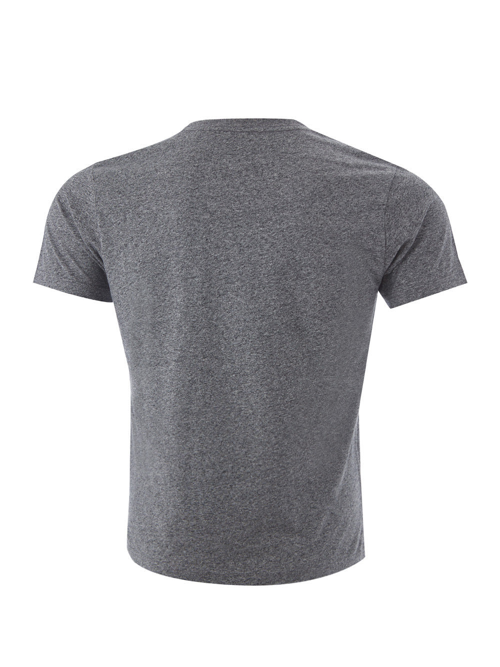 Chic Grey Cotton Eye Print T-Shirt