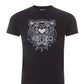 Exquisite Contrast Tiger Print Cotton Tee