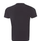 Elegant Black Cotton Tee with Iconic Tiger Print