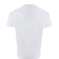 Elegant White Cotton Logo Tee