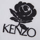 Elegant White Cotton T-Shirt with Logo Patch