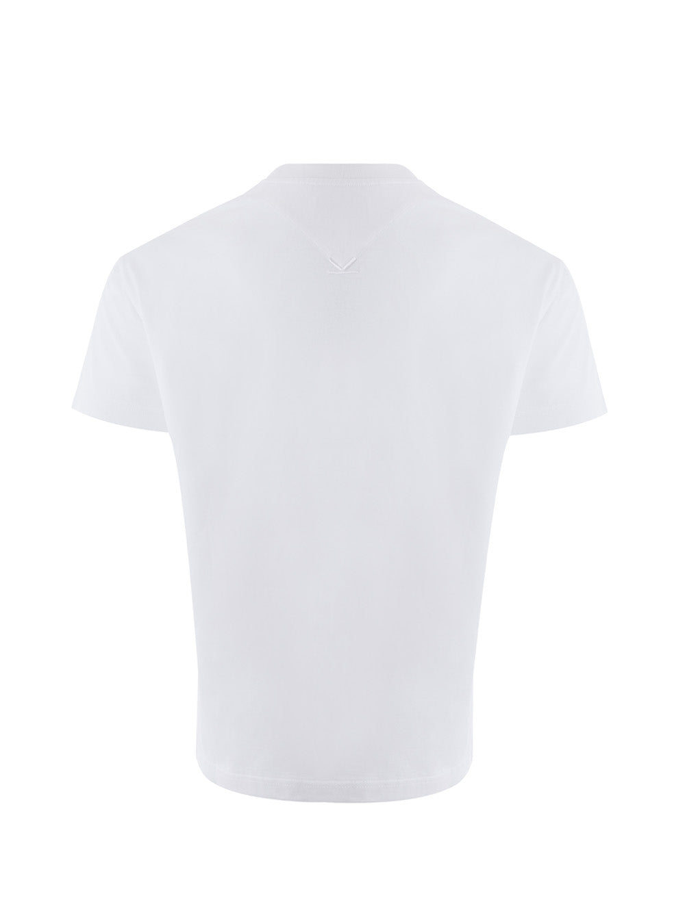 Iconic White Cotton Logo Tee