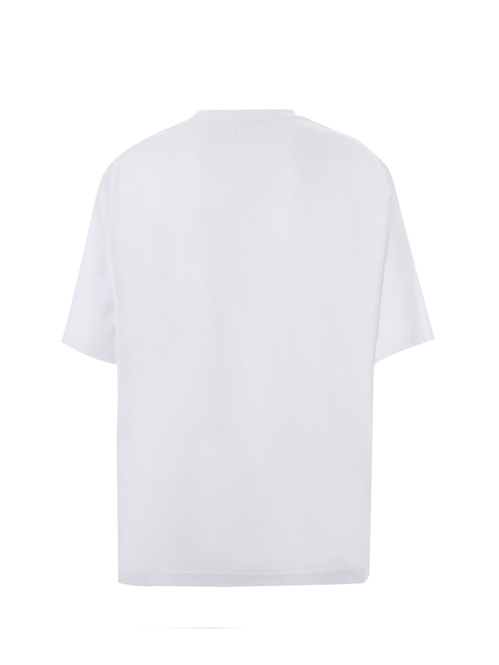 Floral Embroidered Oversized Cotton Tee