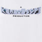 Chic White Cotton Tee with Iconic Print