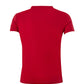 Eye-Catching Red Cotton Tee with Front Print