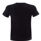 Elegant Black Cotton Tiger Tee