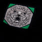 Elegant Black Cotton Tiger Tee