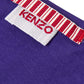 Vibrant Violet Kenzo Logo Cotton Tee