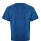 Elegant Blue Cotton Tiger Tee