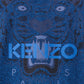 Elegant Blue Cotton Tiger Tee