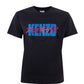 Elegant Black Cotton Logo Tee