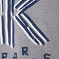 Chic Grey Cotton Logo Tee for Everyday Elegance