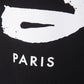 Elegant Black Cotton Logo Tee