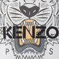 Trendy White Tiger Print Tee