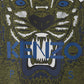 Emerald Tiger Print Cotton T-Shirt