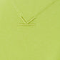 Sunny Yellow Logo Sleeve Cotton Tee