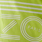 Sunny Yellow Logo Sleeve Cotton Tee
