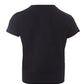 Elegant Black Cotton Tee with Iconic Tiger Print