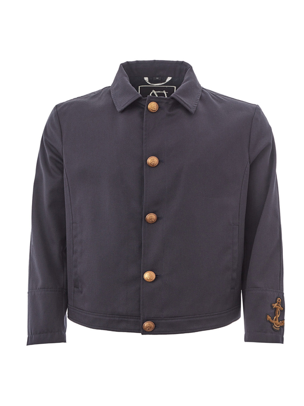 Elegant Marine Style Slim Fit Jacket