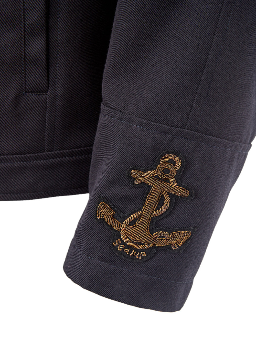 Elegant Marine Style Slim Fit Jacket