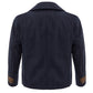 Elegant Marine-Inspired Cotton Jacket