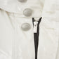 Chic White Couture Raincoat