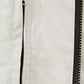 Chic White Couture Raincoat
