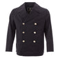 Elegant Double Breasted Blue Jacket