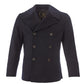 Elegant Cashmere Peacoat Double Breast Jacket