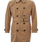 Classic Double Breasted Trench in Beige