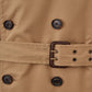 Classic Double Breasted Trench in Beige