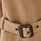 Classic Double Breasted Trench in Beige