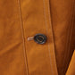 Elegant Tobacco Bomber Jacket in Eco Leather