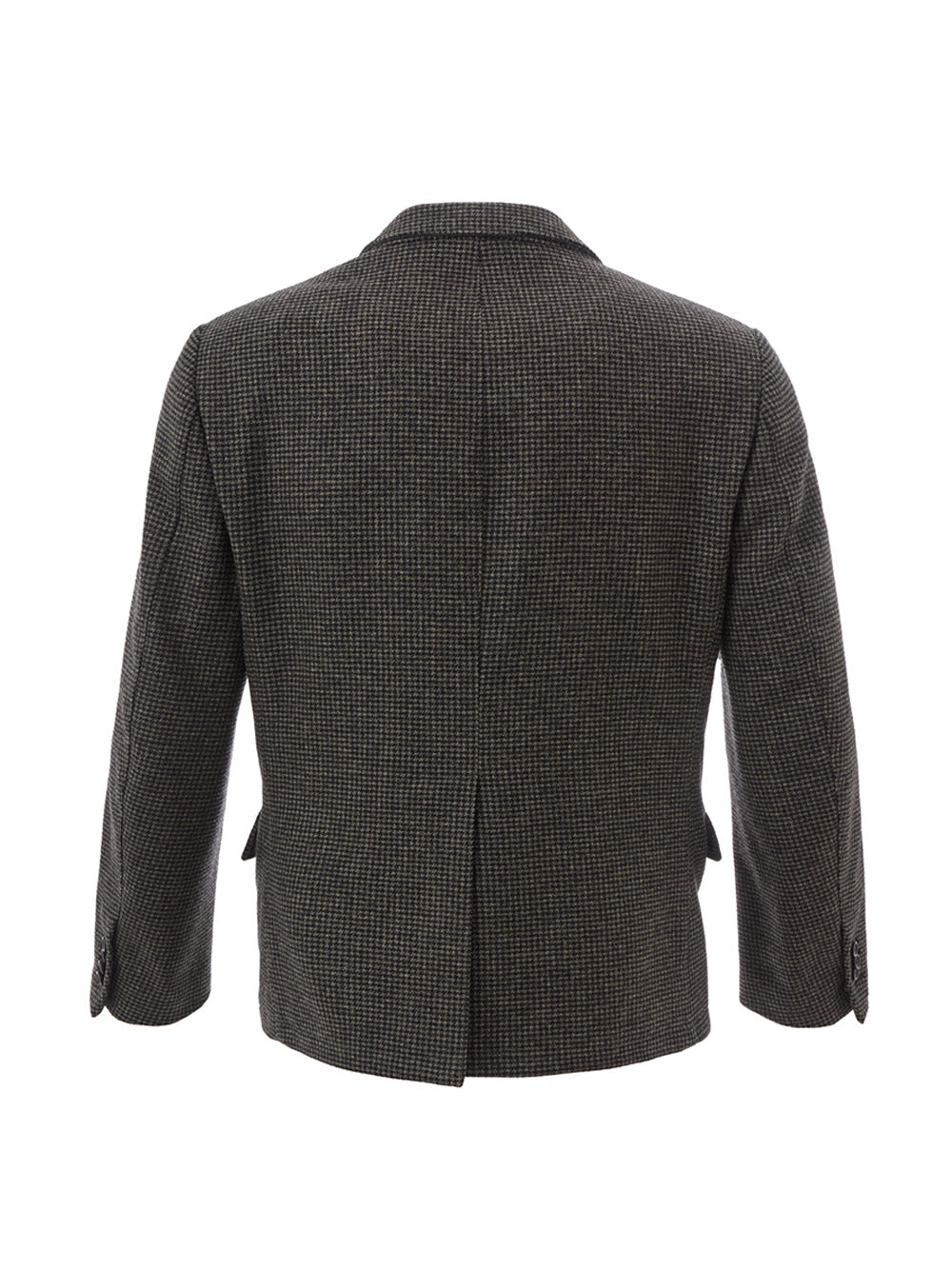 Exquisite Check Wool Jacket for the Modern Man