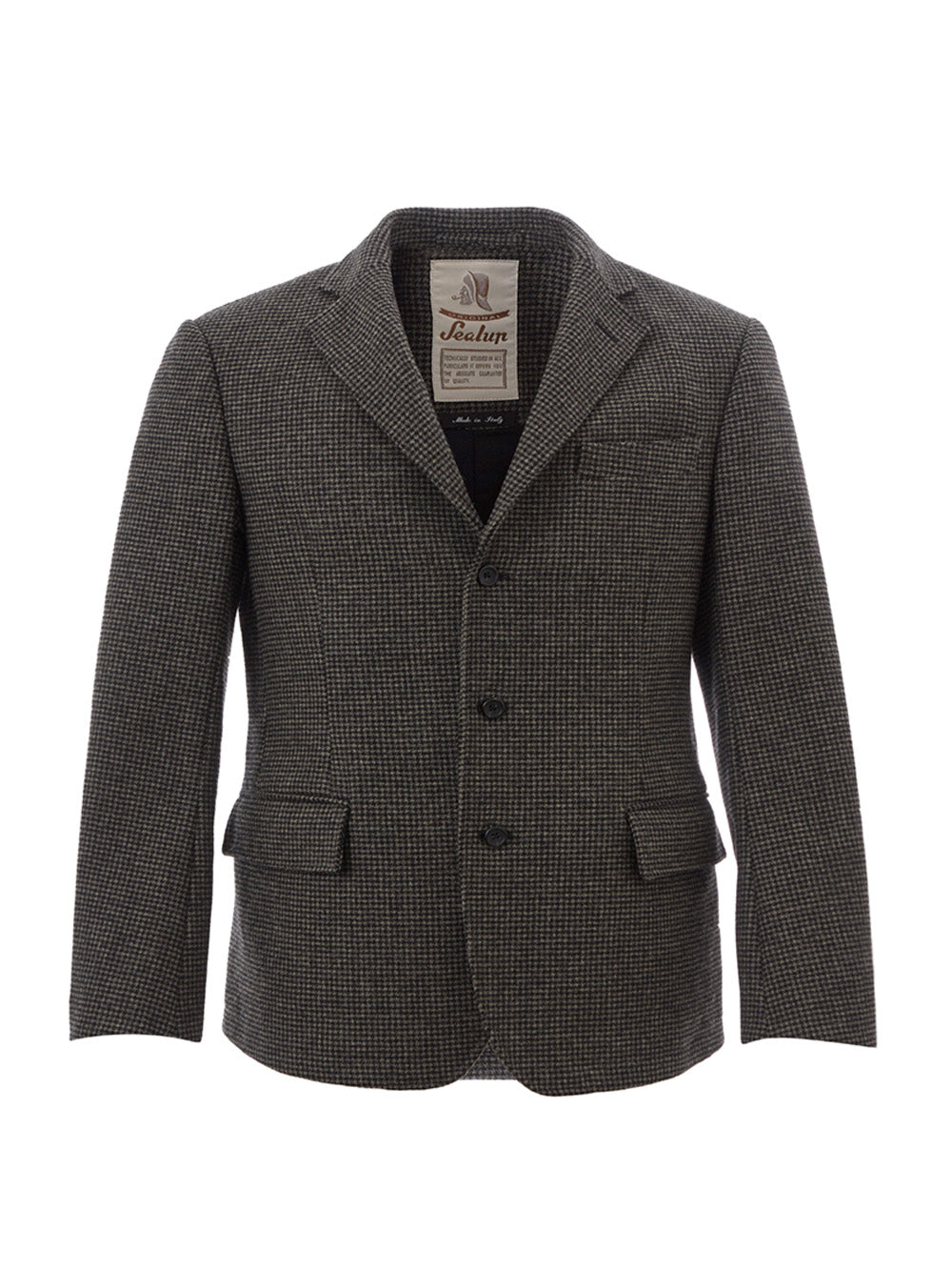 Exquisite Check Wool Jacket for the Modern Man