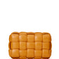 Elegant Caramel Padded Crossbody Bag