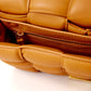 Elegant Caramel Padded Crossbody Bag
