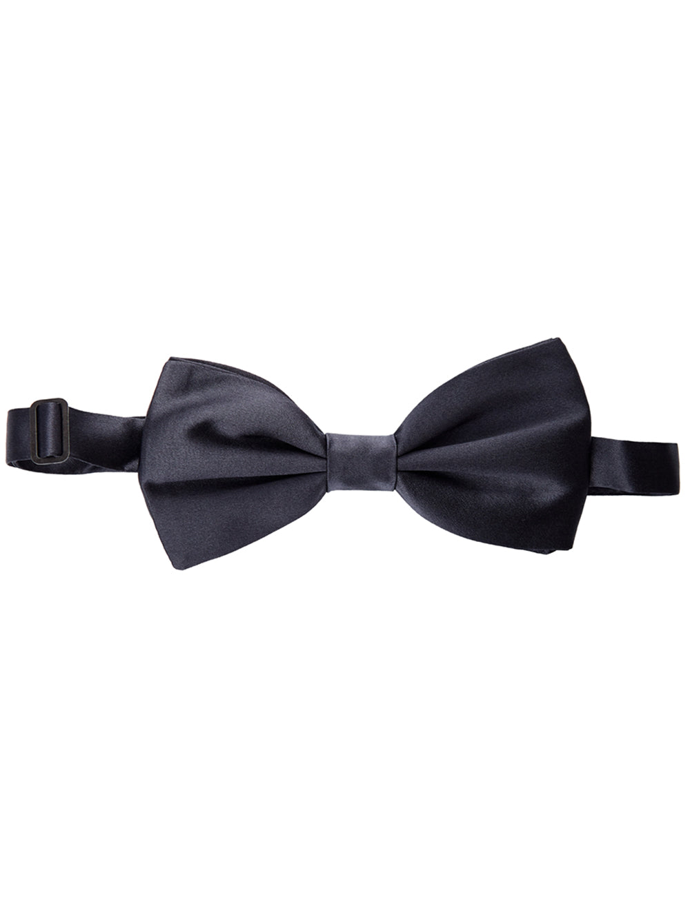 Elegant Silk Bow Tie in Dark Grey