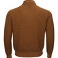 Elegant Brown Wool Polo Sweater
