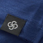 Elegant Blue Wool Polo Sweater
