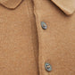 Elegant Caramel Wool Polo Sweater