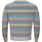 Multicolor Cashmere Round Neck Sweater
